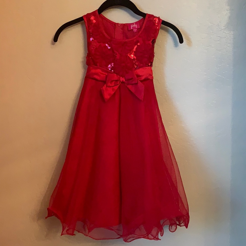 Party girl red hot dress